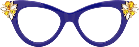 Farai - Cat Eye Purple Eyeglasses
