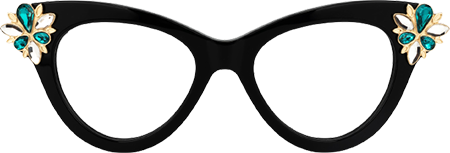 Farai - Cat Eye Black Eyeglasses