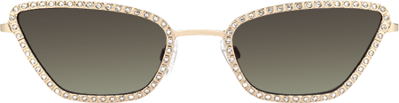 Farrell - Cat Eye Gold Prescription Sunglasses