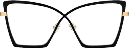 Felicja - Butterfly Black Eyeglasses