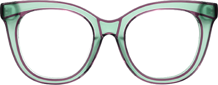 Feivel - Cat Eye Purple Eyeglasses