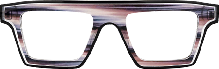 Treva - Rectangle Brown Eyeglasses