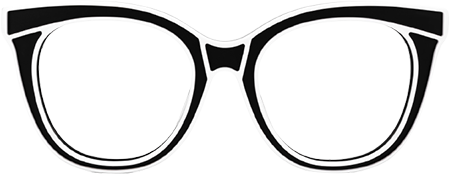 Feivel - Cat Eye Black Eyeglasses