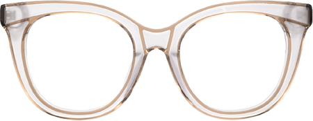 Feivel - Cat Eye Brown Eyeglasses