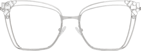 Fathiyya - Butterfly Silver Eyeglasses