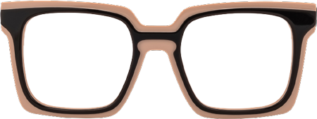 Fenicia - Square Two-tone Eyeglasses