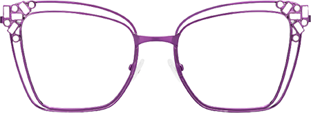 Fathiyya - Butterfly Purple Eyeglasses