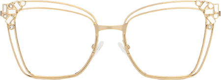 Fathiyya - Butterfly Gold Eyeglasses