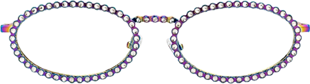 Fergie - Oval Multicolor Eyeglasses
