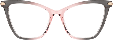 New Arrival Pink-Gray Color for Hilary Frame Glasses | Zeelool