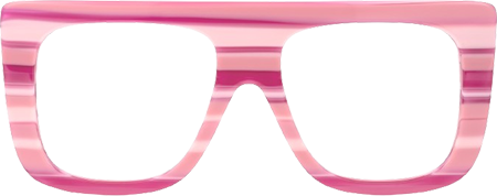Halian - Aviator Pink Eyeglasses