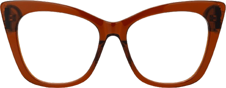 Haiku - Cat Eye Brown Eyeglasses