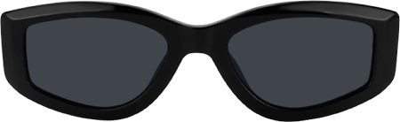 Elijah - Geometric Black Prescription Sunglasses