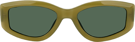 Elijah - Geometric Green Prescription Sunglasses