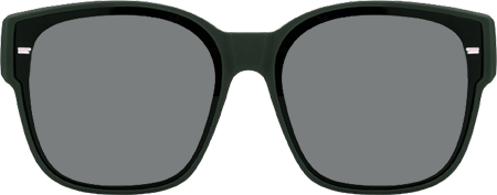 Kagami - Square Green Fit Over Sunglasses