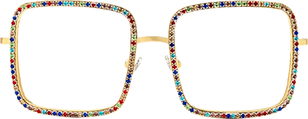 Kafele - Square Multicolor Eyeglasses
