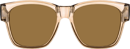 Macy - Square Champagne Fit Over Sunglasses