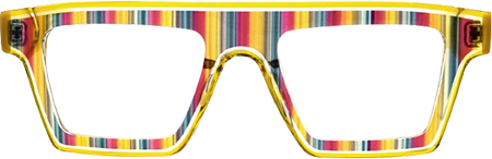 Treva - Rectangle Multicolor Eyeglasses