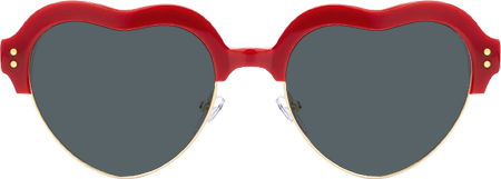 Galido - Geometric Red Prescription Sunglasses