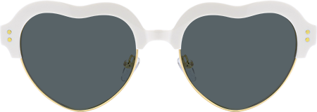 Galido - Geometric White Prescription Sunglasses