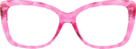 Letitia - Rectangle Pink Eyeglasses