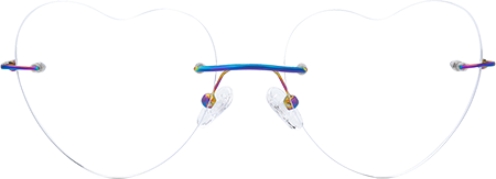 Lahoma - Heart Multicolor Sunglasses