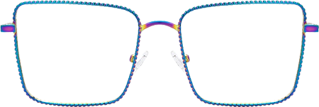 Gadiel - Square Multicolor Eyeglasses