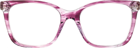 Jaelle - Square Purple Eyeglasses