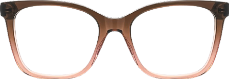 Jaelle - Square Brown Eyeglasses