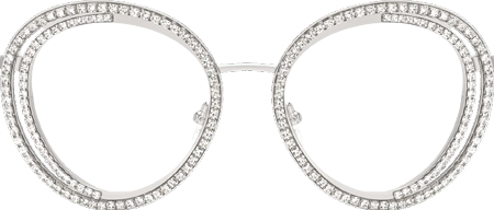 Hafiz - Round Silver Sunglasses