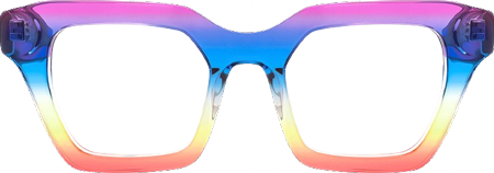 Haldis - Square Multicolor Eyeglasses
