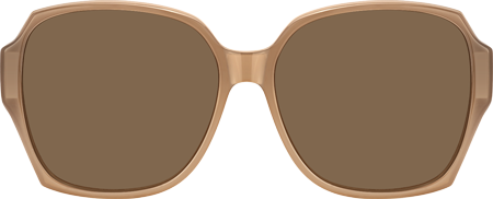 Fenton - Geometric Brown Fit Over Sunglasses