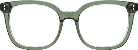 Kaiser - Square Green Eyeglasses