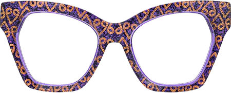 Stetson - Cat Eye Purple Eyeglasses