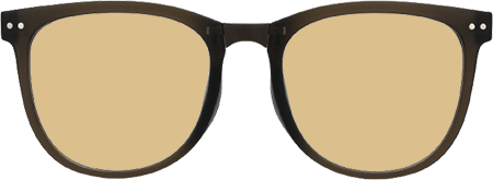 Jackopa - Square Brown Sunglasses