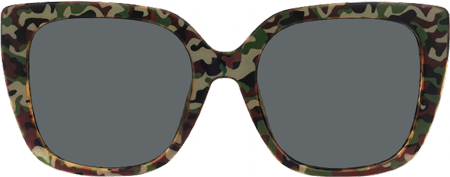 Sargent - Square Pattern Sunglasses