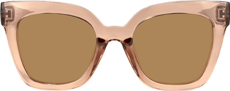 Naila - Square Tawny Sunglasses