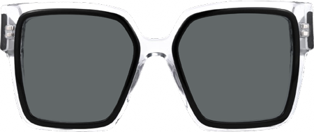 Huffman - Square Black/Crystal Sunglasses
