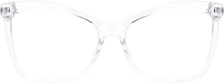 Libby Crystal Clear Distinctive Full-Frame Glasses