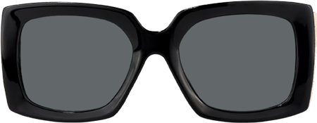 Borislav - Rectangle Black Sunglasses