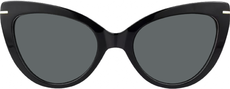 Veromca - Cat Eye Black Sunglasses