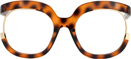 Fredia - Square Tortoise Eyeglasses