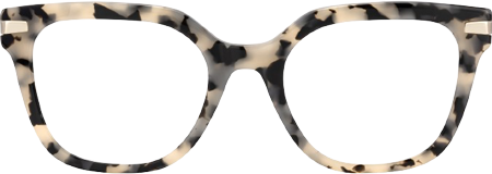 Natala - Rectangle Tortoise Eyeglasses