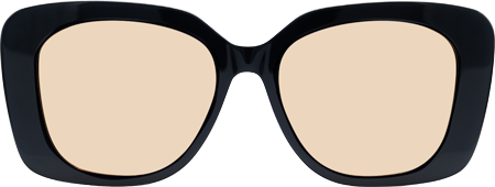 Yolo - Square Champagne Sunglasses
