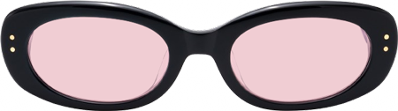 TADA - Oval Black Sunglasses