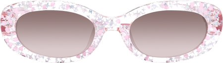 SHHHH~ - Oval Pink Sunglasses
