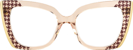 Harshad - Butterfly Champagne Eyeglasses