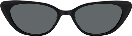 Jacinda - Cat Eye Black Sunglasses