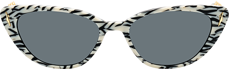 As If - Cat Eye Pattern Sunglasses