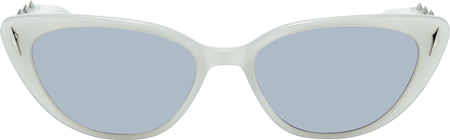 As If - Cat Eye Silver Sunglasses